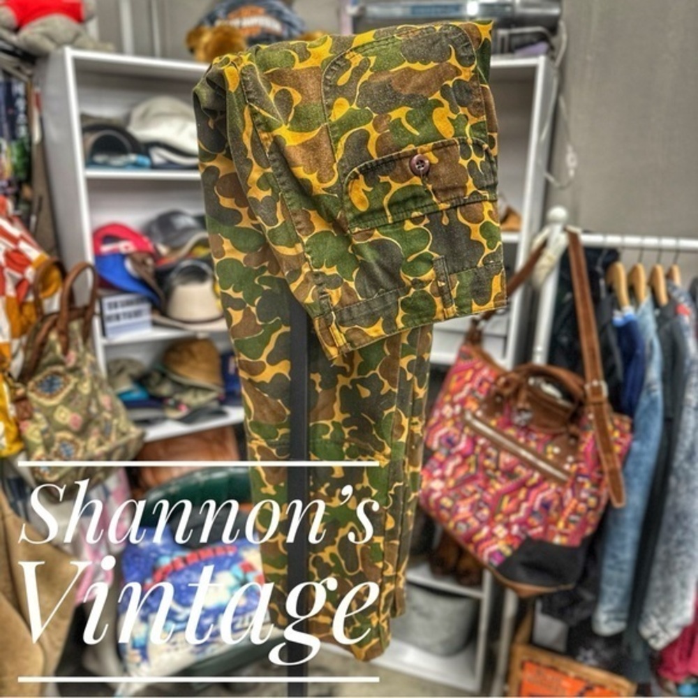 Gun Club Sportswear VNTG 1990s sz 36 x 31 Duck camo pants A54 - Picture 1 of 5